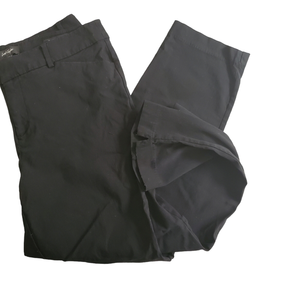 Lord And Taylor Womens Black Pants Crop Kelly Ankle Size 10 - Picture 3 of 10